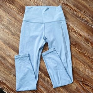 Light blue Carolina blue workout 7/8 leggings  XS (Lululemon dupe)